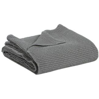Throw Stonewashed Maia Tourterelle 140 X 200