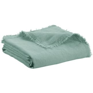 Throw Nomade Zeff Vert De Gris 130 X 180