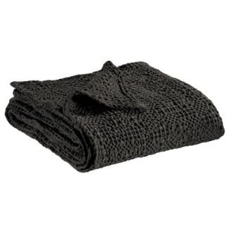 Throw Stonewashed Tana Carbone 140 X 200