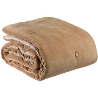 Throw W/Knotted Tassels Elise Camel 140 X 200