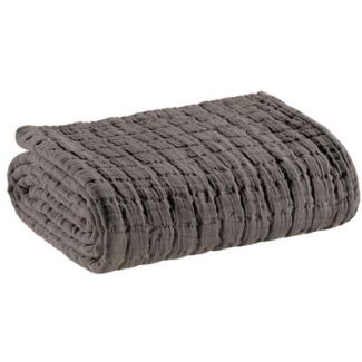Throw Stonewashed Swami Asphalte 130 X 200