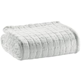 Throw Stonewashed Swami Blanc 130 X 200