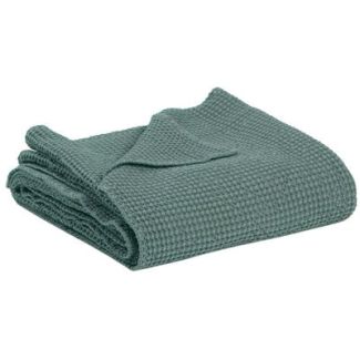 Throw Recycled Maia Vert De Gris 140 X 200