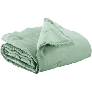 Laly plain plaid Opaline 135 X 200