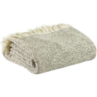 Throw Jane Mottled Olive 130 X 160