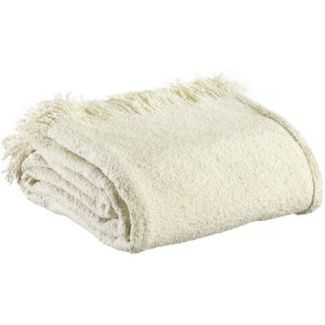 Jane plain plaid Neige 130 X 160
