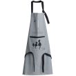 Dubout Chats cooking apron Gris 72 X 85