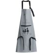 Dubout Chats cooking apron Gris 72 X 85