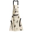 Apron Dubout Multi Chatons Ficelle 72 X 85