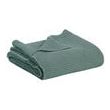 Bed Cover Stonewashed Maia Vert De Gris 180 X 260