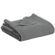 Bed Cover Stonewashed Maia Tourterelle 180 X 260