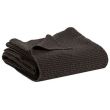 Bed Cover Stonewashed Maia Carbone 240 X 260