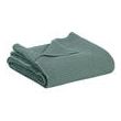 Bed Cover Stonewashed Maia Vert De Gris 240 X 260