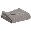 Bed Cover Stonewashed Maia Orage 240 X 260