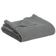 Bed Cover Stonewashed Maia Tourterelle 240 X 260