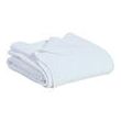 Bed Cover Stonewashed Maia Blanc 240 X 260
