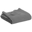 Bed Cover Stonewashed Maia Tourterelle 260 X 260