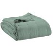 Bed Cover Stonewashed Zeff Vert De Gris 180 X 260