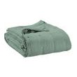 Bed Cover Stonewashed Zeff Vert De Gris 180 X 260