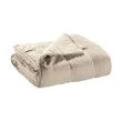 Bed Cover Stonewashed Zeff Naturel 180 X 260