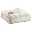 Bed Cover Stonewashed Zeff Craie 240 X 260