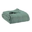 Bed Cover Stonewashed Zeff Vert De Gris 240 X 260