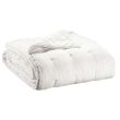 Bed Cover Stonewashed Zeff Blanc 240 X 260