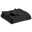 Bed Cover Stonewashed Tana Carbone 180 X 260