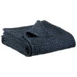 Bed Cover Stonewashed Tana Cobalt 240 X 260