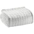 Bed Cover Stonewashed Swami Blanc 180 X 260