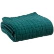Bed Cover Stonewashed Swami Petrole 240 X 260