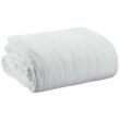 Bed Cover Recycled Titou Blanc 240 X 260
