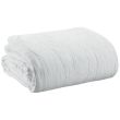 Bed Cover Recycled Titou Blanc 240 X 260