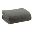 Bed Cover Recycled Titou Carbone 260 X 260