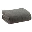 Bed Cover Recycled Titou Carbone 260 X 260