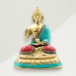 Eclectic Buddha Figurine Green