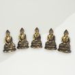 Eclectic Buddha Figurines Set of 5