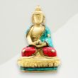 Eclectic Buddha Figurine Green