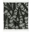 Gini recycled blanket Carbone 127 X 160