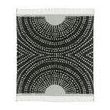 Taina recycled blanket Carbone 127 X 160