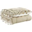 Gastounet plain comforter Sienne 160 X 160