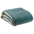 Eiderdown W/Tassels Elise Vert De Gris 80 X 180