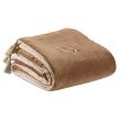 Eiderdown W/Tassels Elise Ficelle 80 X 180