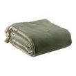 Eiderdown W/Tassels Elise Verveine 80 X 180