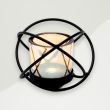 Industrial Votive Candle Holder Black Iron