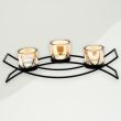 Industrial Votive Candle Holder Black Iron