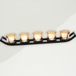 Industrial Votive Candle Holder Black Iron