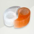 Eclectic Selenite Candle Holder White