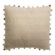 Gastounet plain cushion Sienne 45 X 45