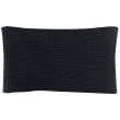 Cushion Stonewashed Maia Caviar 30 X 50